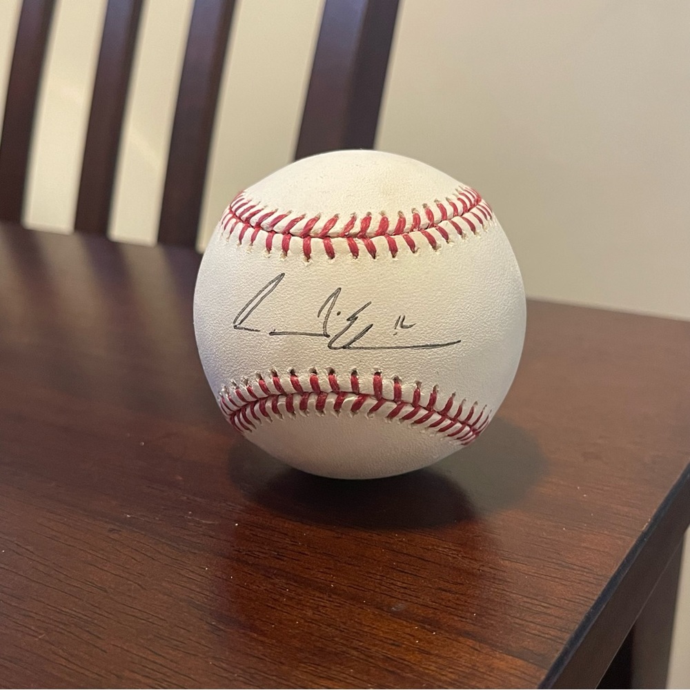 Los Angeles Dodgers Andre Either Signed Rawlings MLB Baseball